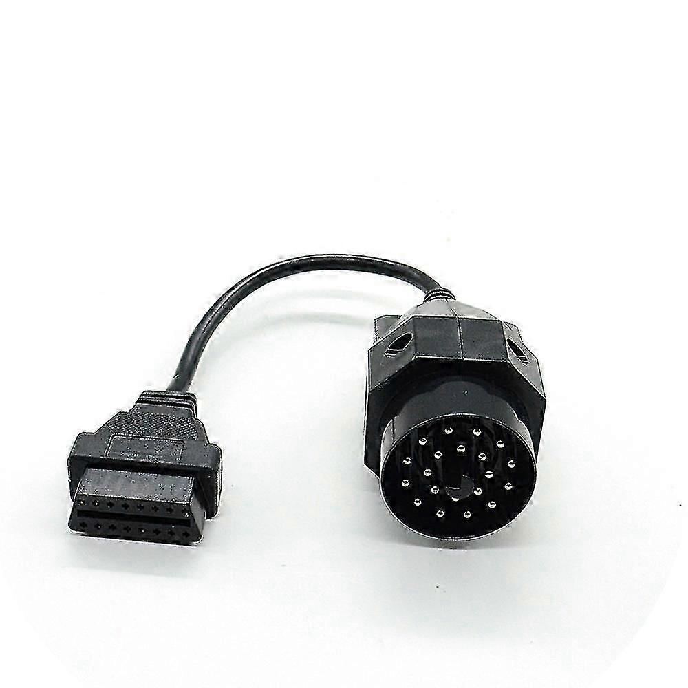 1pc Obd Obd Ii Adapter For Bmw 20 Pin To Obd2 16 Pin Female Connector E36 E39 X5 Z3 For Bmw 20pin Newest Z
