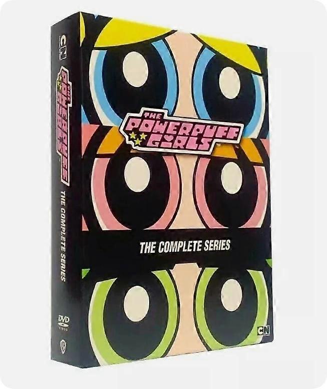 Powerpuff Girls: The Complete Series (DVD 2024 12-Disc Box Set) english version