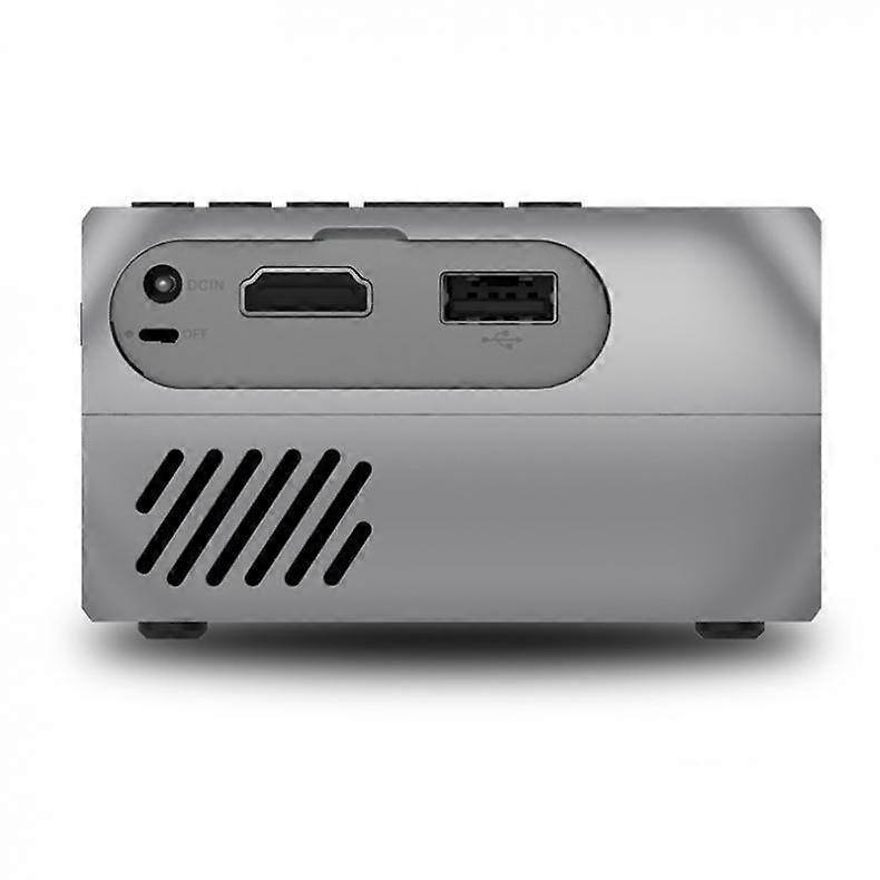 HD 80 Inch Portable LED Pocket Projector(Gray)
