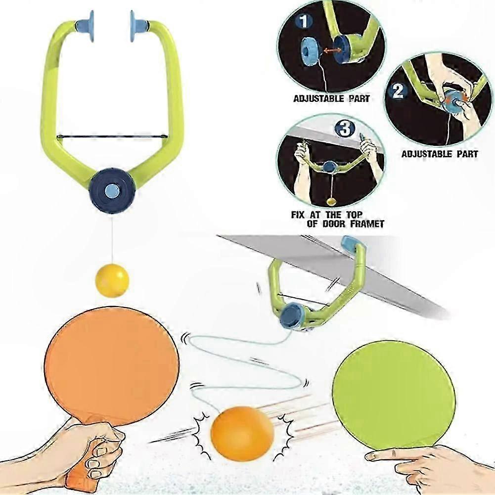 Indoor Door Frame Table Tennis Game Set for Fun Play