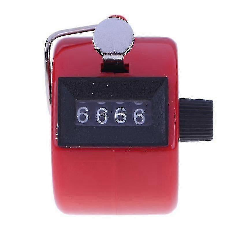 Digital Hand Tally Counter Plastic Shell Hand Held Mechanical Manual Counting 2025
