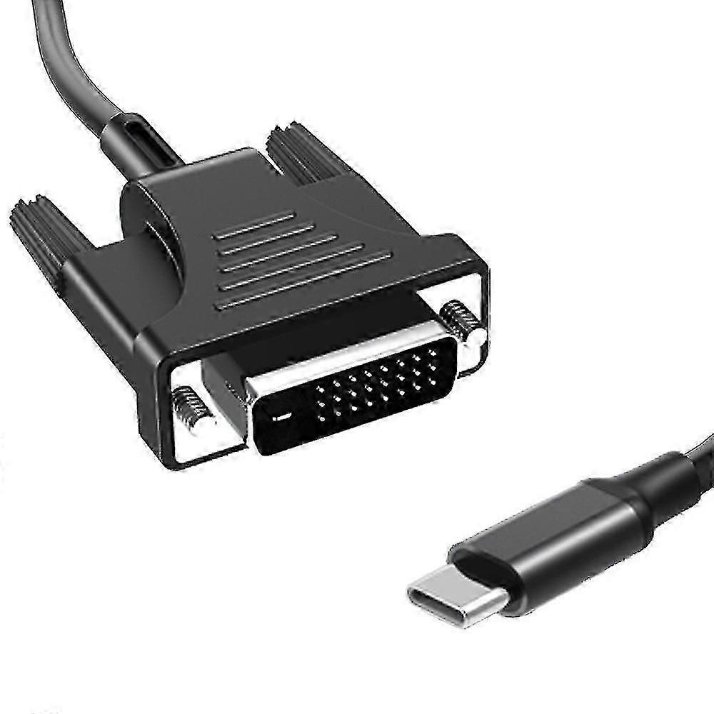 USB C zu DVI Kabel Adapter USB 3.1 Typ C zu Dvi Stecker 4k kompatibel für Luft 3.1 zu DVI Adapter Cabl