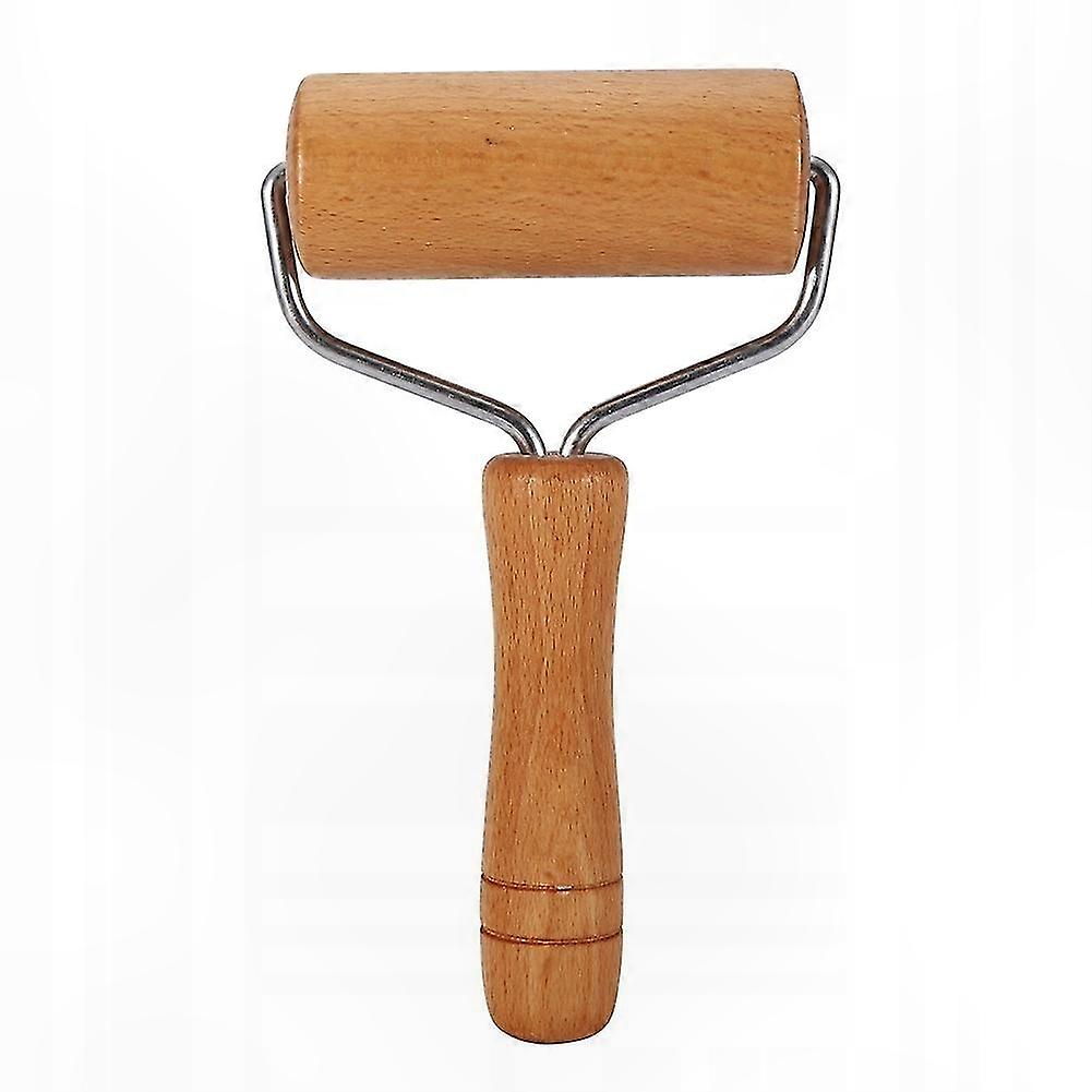 Wooden Dough Roller for Baking and Pizza Preparation