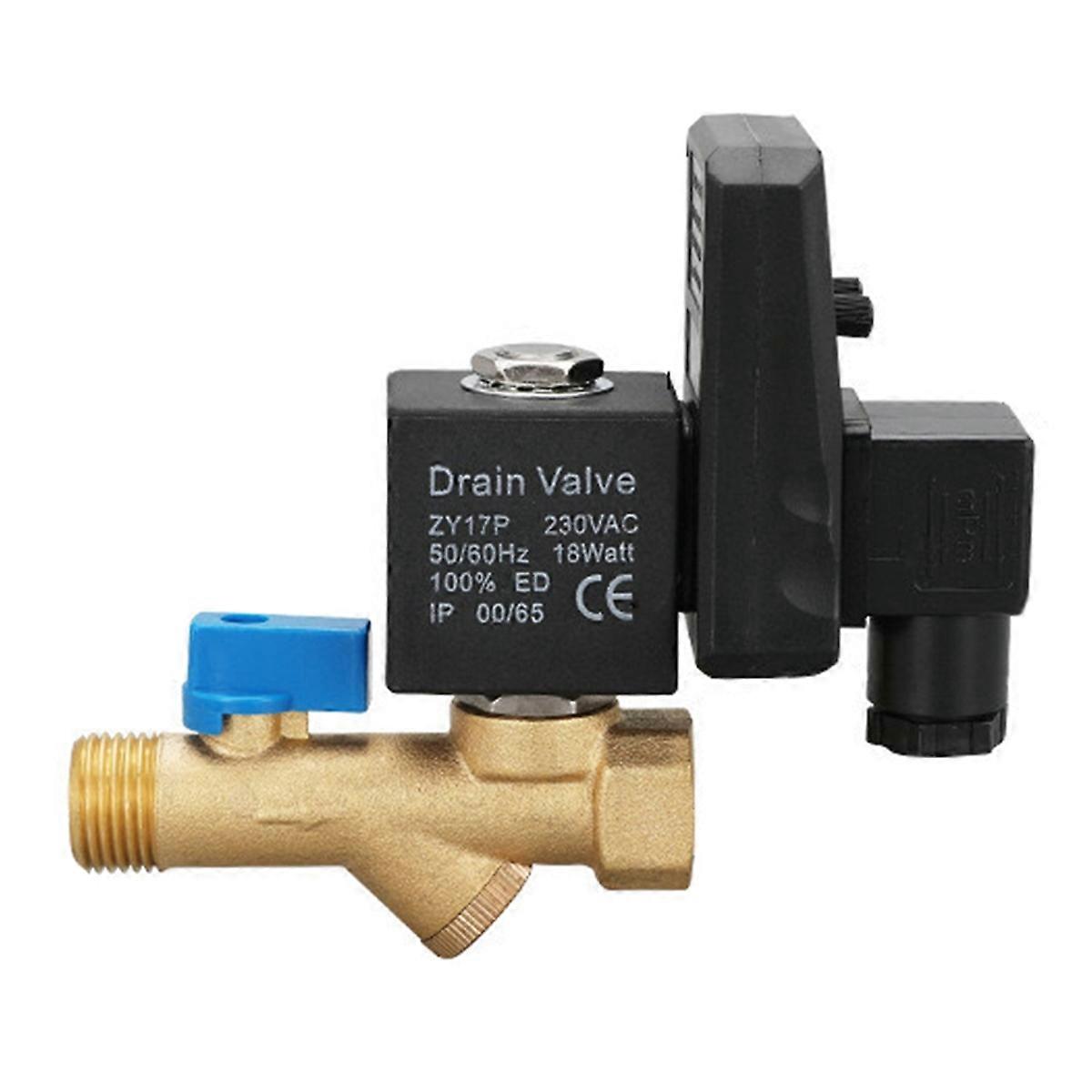 Electronic Drain Valve Filter Dryers Air Storage Tank Drain Cooler Separators Electromechanical Valve,B