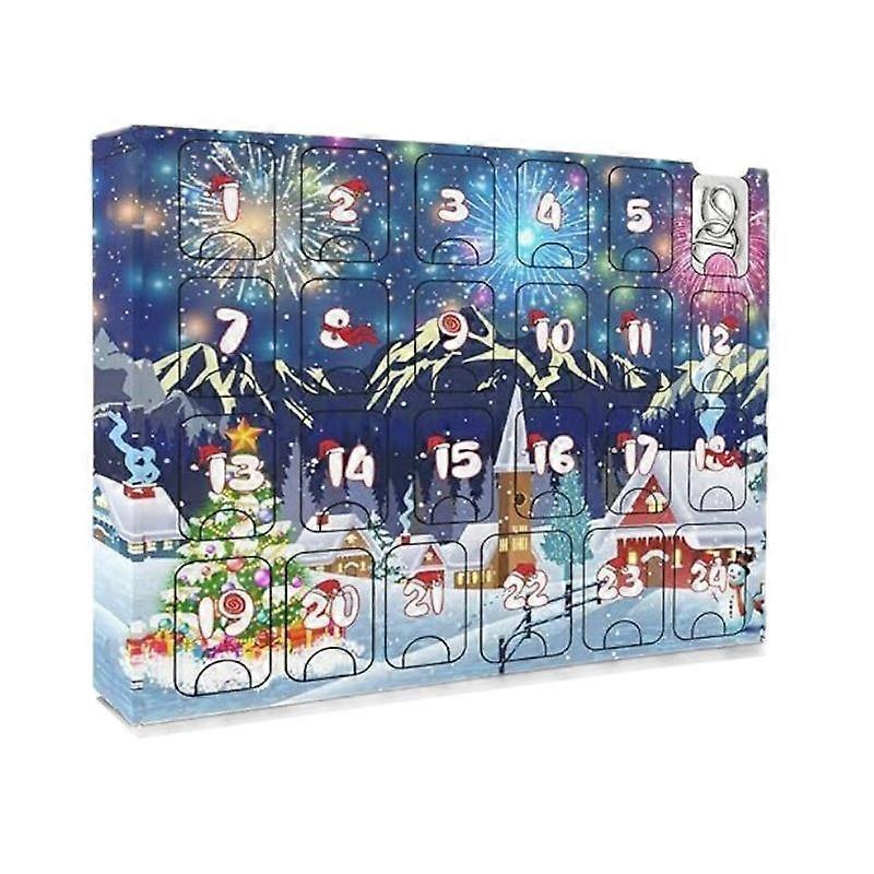 New Nine-Ring Christmas Toy Lockable Blind Box Advent Countdown Gift