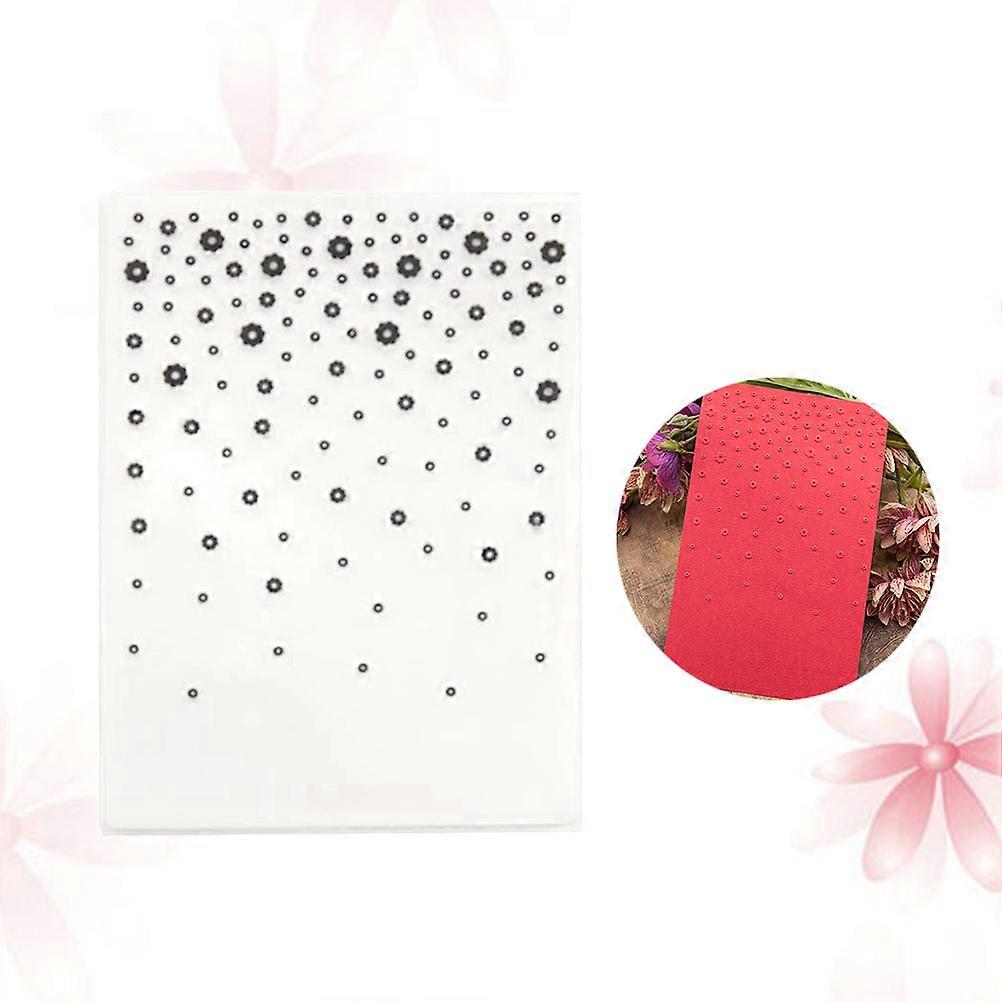 Plastic Bump Embossing Template for Decoration Embossing Dies