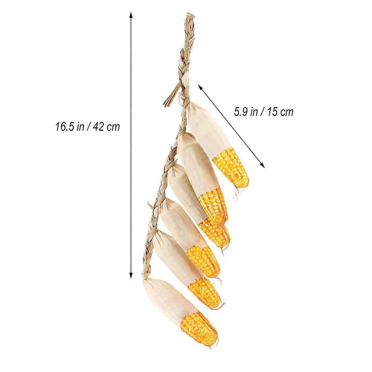 Artificial Vegetables String Fake Corn Hanging for Decoration