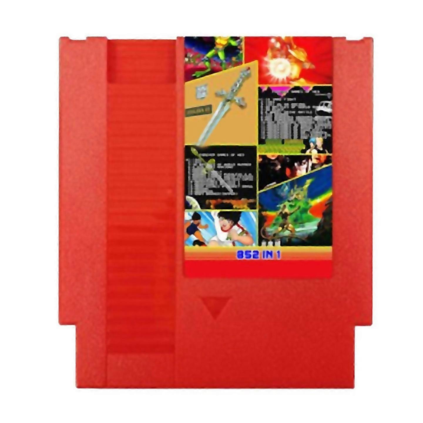 For 852 In 1 Game For Game Console Red