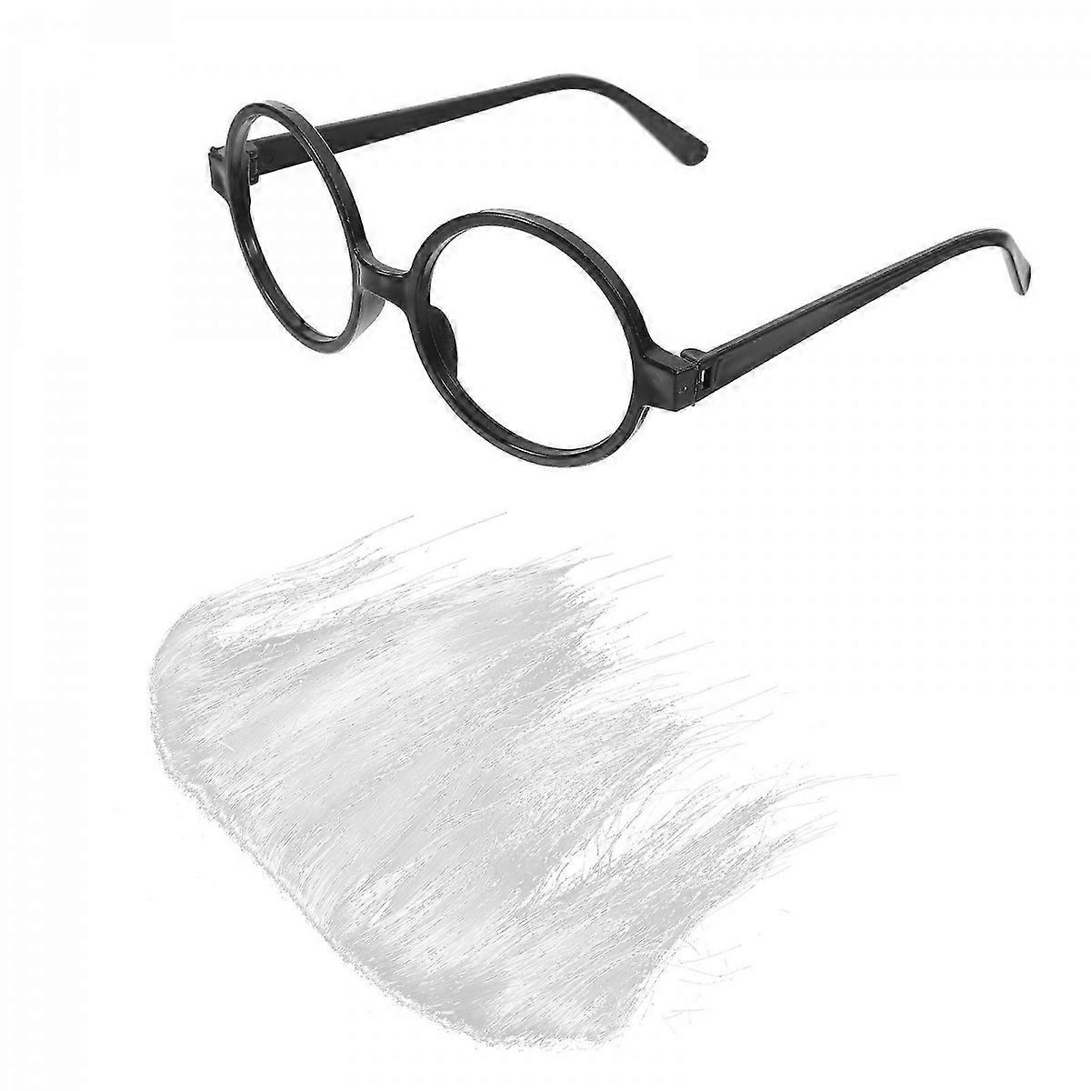 Artificial Mustache and Beard Set for Cosplay Use 2Sets