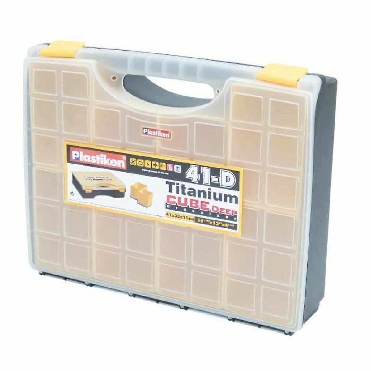 Tool Organiser Plastiken Titanium 83041D Plastic 41 x 33 x 11 cm