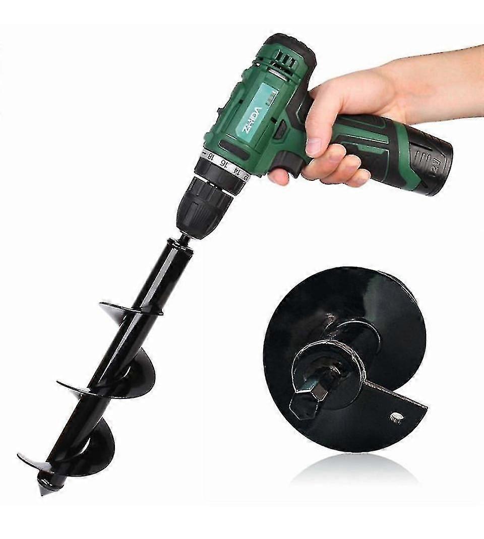 4 Size Garden Auger Drill Bit Tool Auger Hole Digger Ground Drill