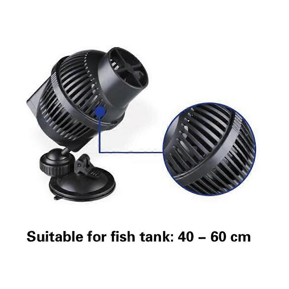 Wave Maker Pump for Aquarium Circulation 3Pcs with Magnet Base Black
