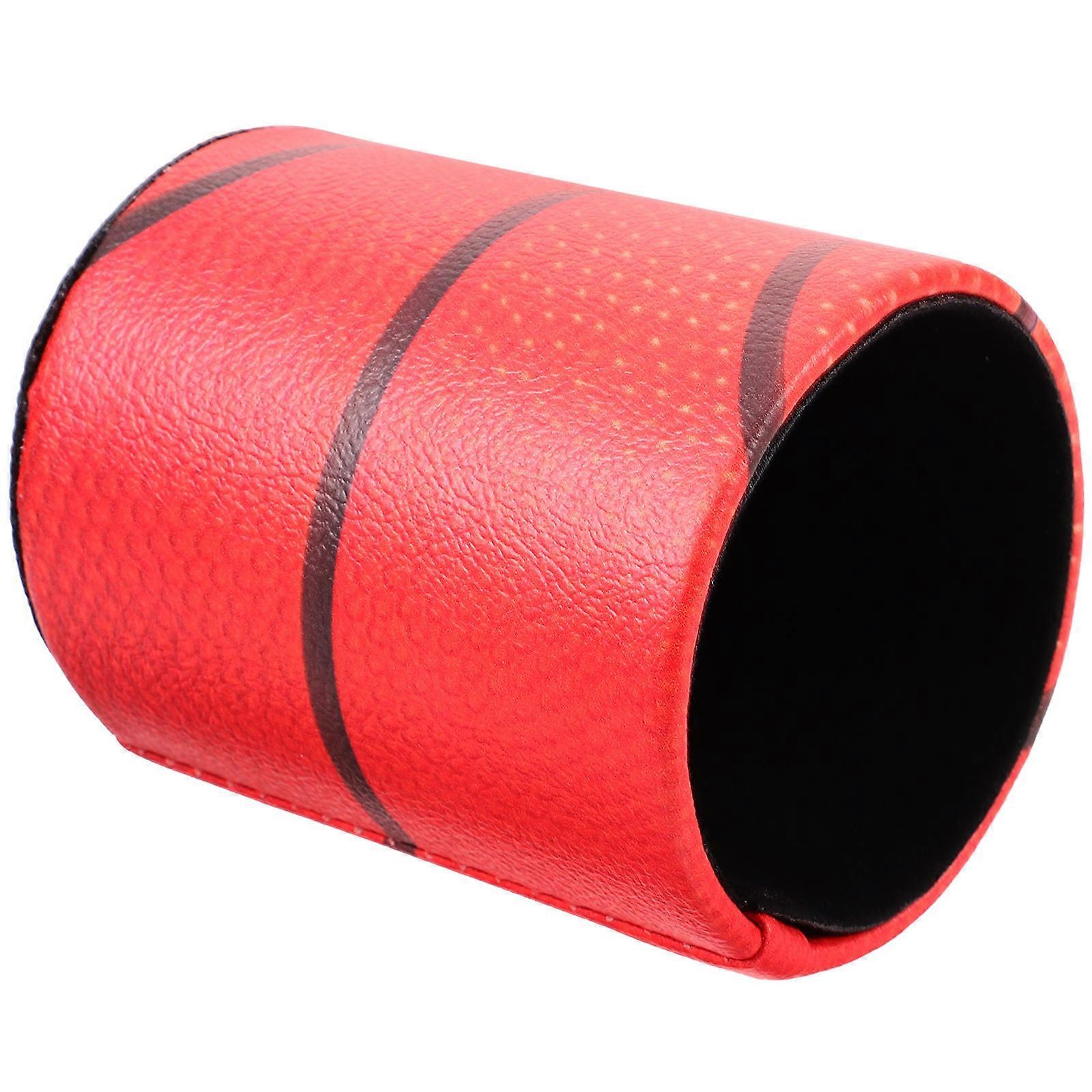 Makeup Brush Holder for Storage 3Pcs Orange Decorative Pen Organizer