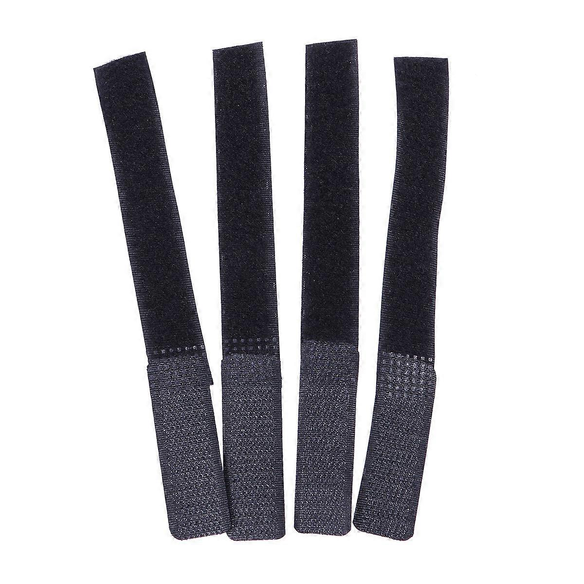 Wear Resistant Extension Cord Ties Wire Organizers For General Users Black 100Pcs