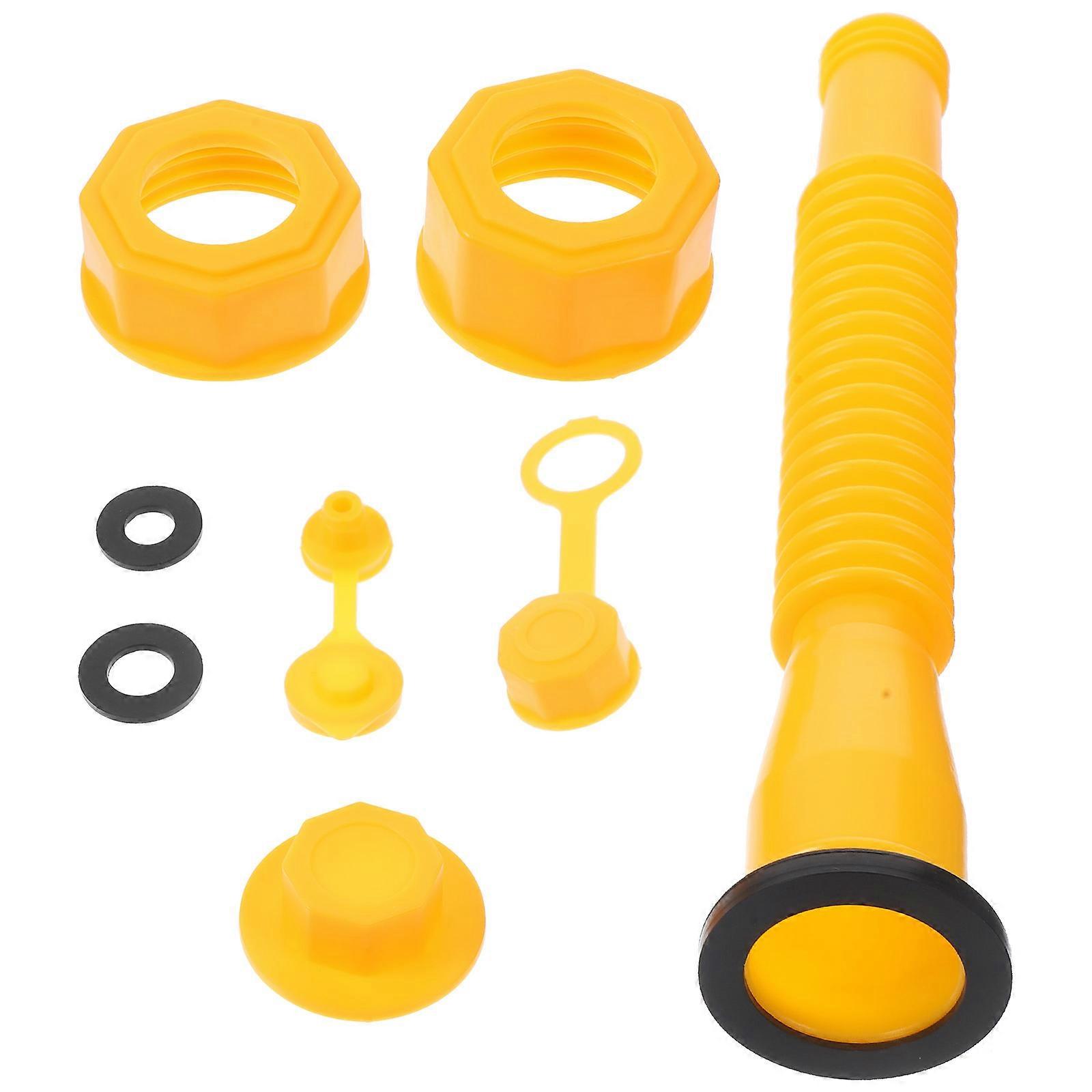 Can Spout Kit Plastic Valve for 2Sets Gas Tank Replacement