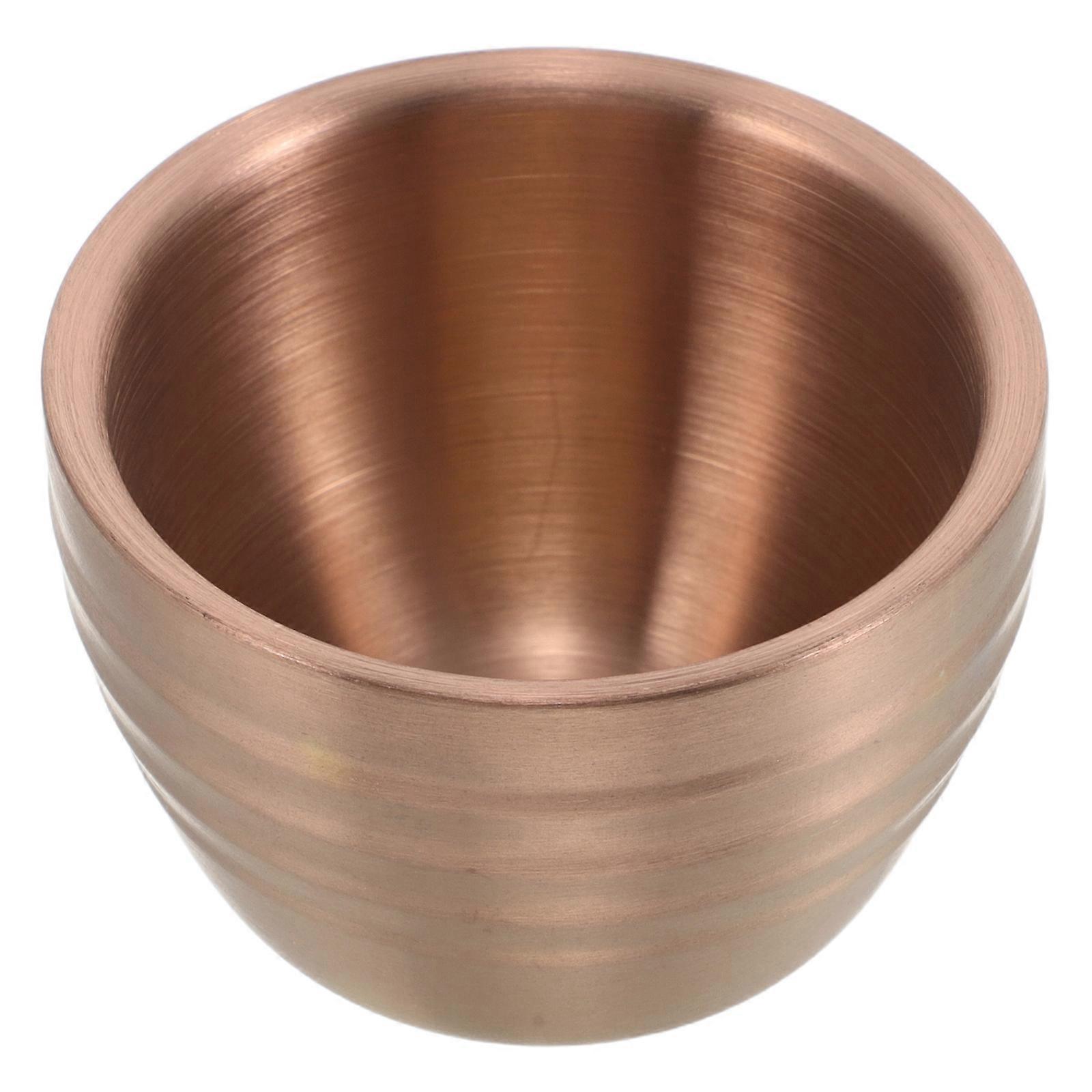 Stackable Stainless Steel Mini Cup for Outdoor Sauce Use 3 Pieces