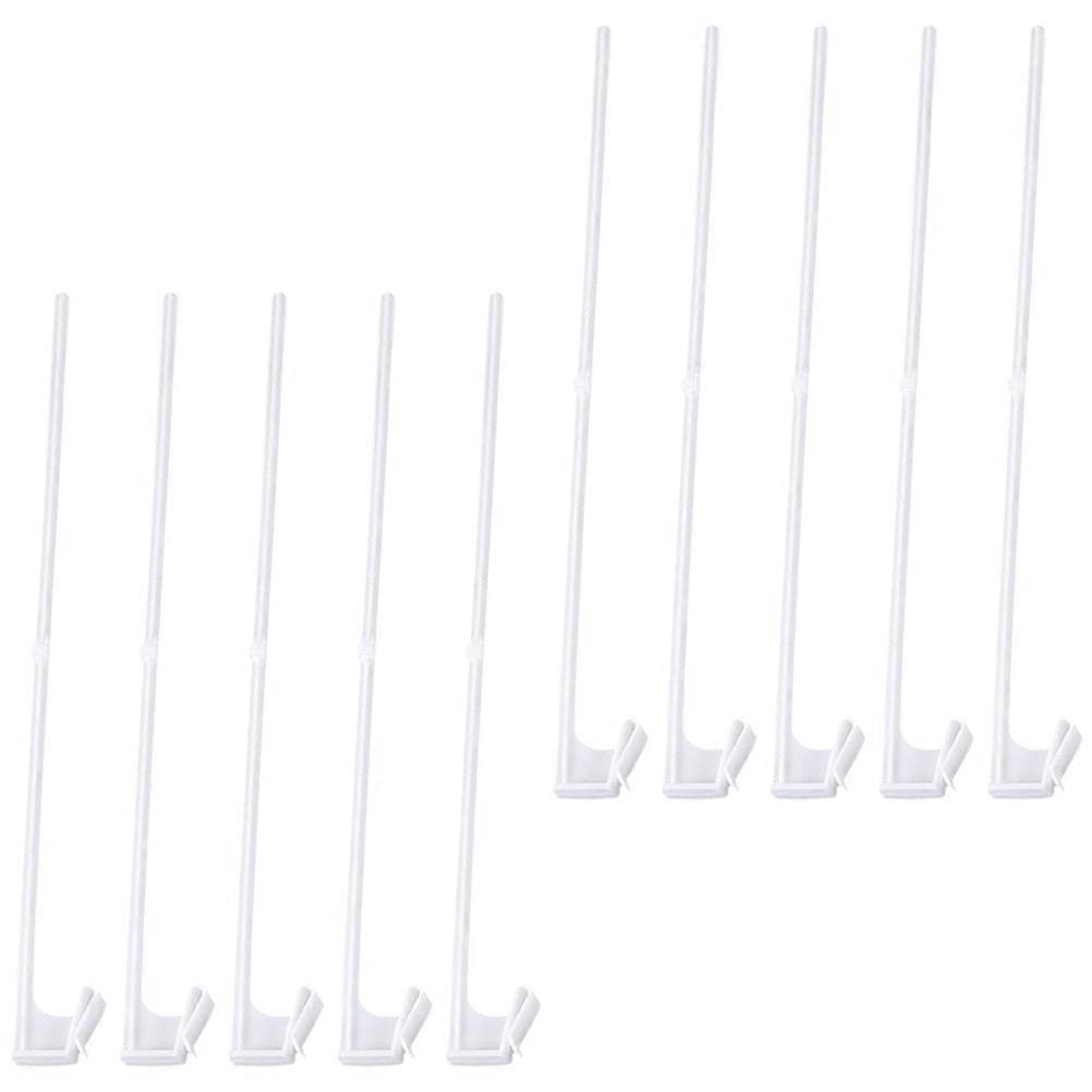 Plastic Vehicle Flag Poles Designed For National Day Flag Display 17.29X0.98X0.39In Wind Resistant 50Pcs
