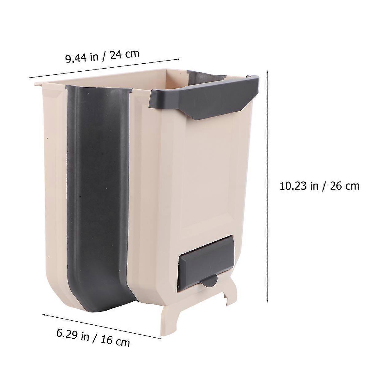 Hanging Kitchen Trash Container Wall Hanging Storage For Household Users 26x24cm 1Pack