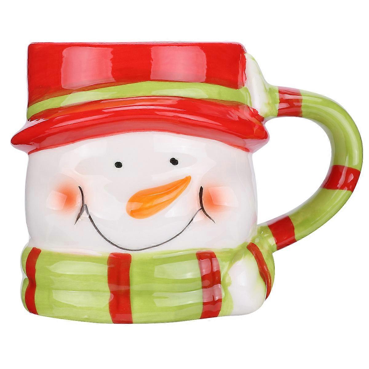 Drinking Mug Ceramic Cup for Water 2Pcs Assorted