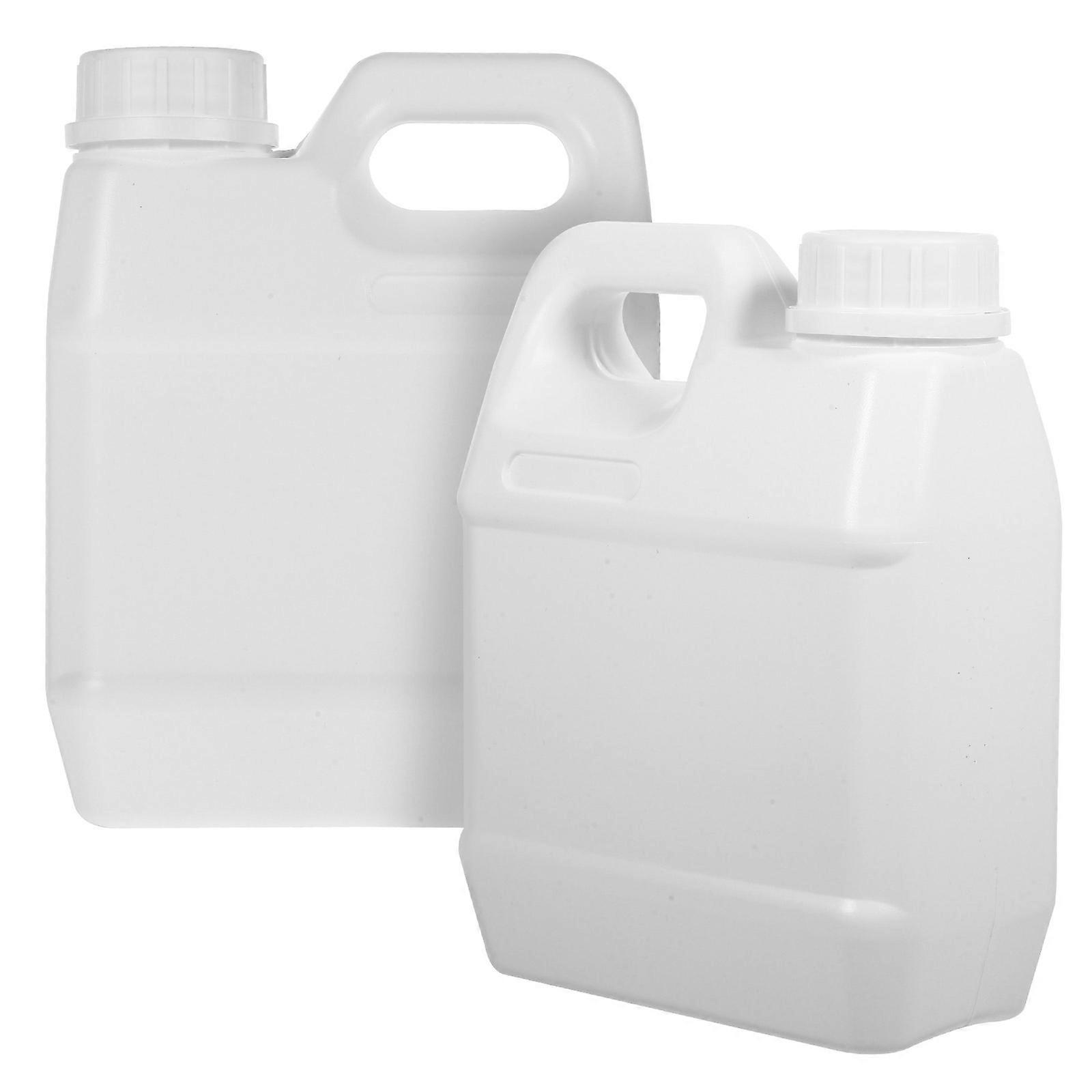 Chemical Containers Liquid Jugs for 4Pcs Storage Use