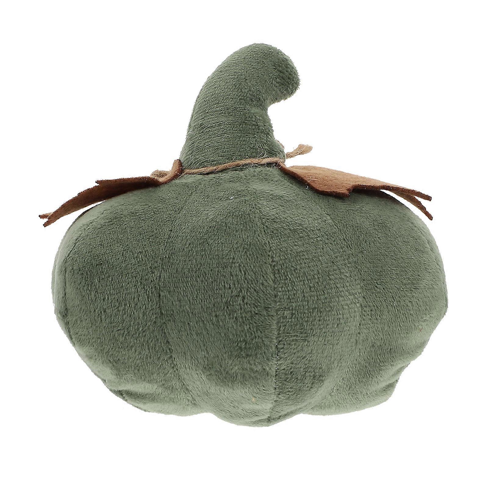 Artificial Pumpkin Fabric Decoration for Fall Festival 2Pcs