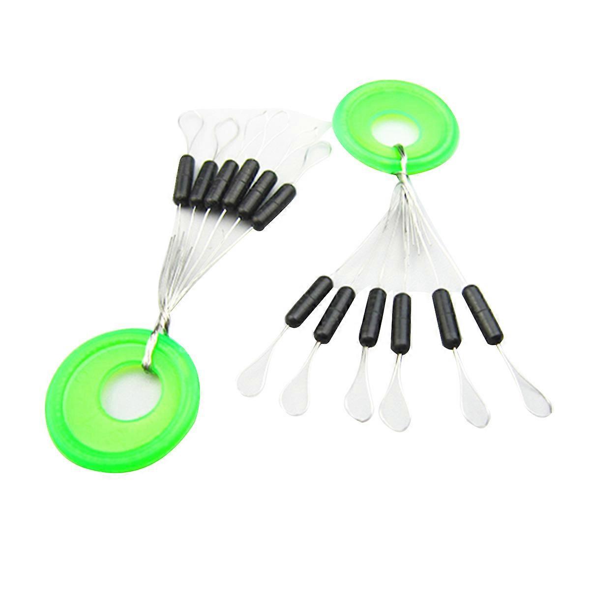 Fishing Rubber Stopper Bobber Stopper for Float Depth Control 3Pcs