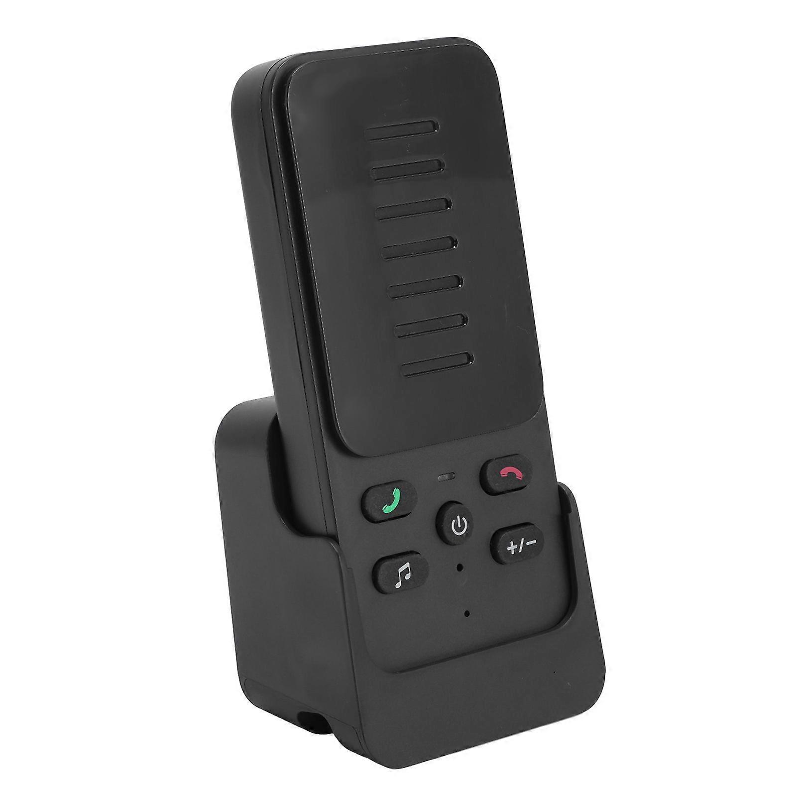 Wireless Intercom Doorbell Black 1000ft Range 6 Ringtones 3 Volumes