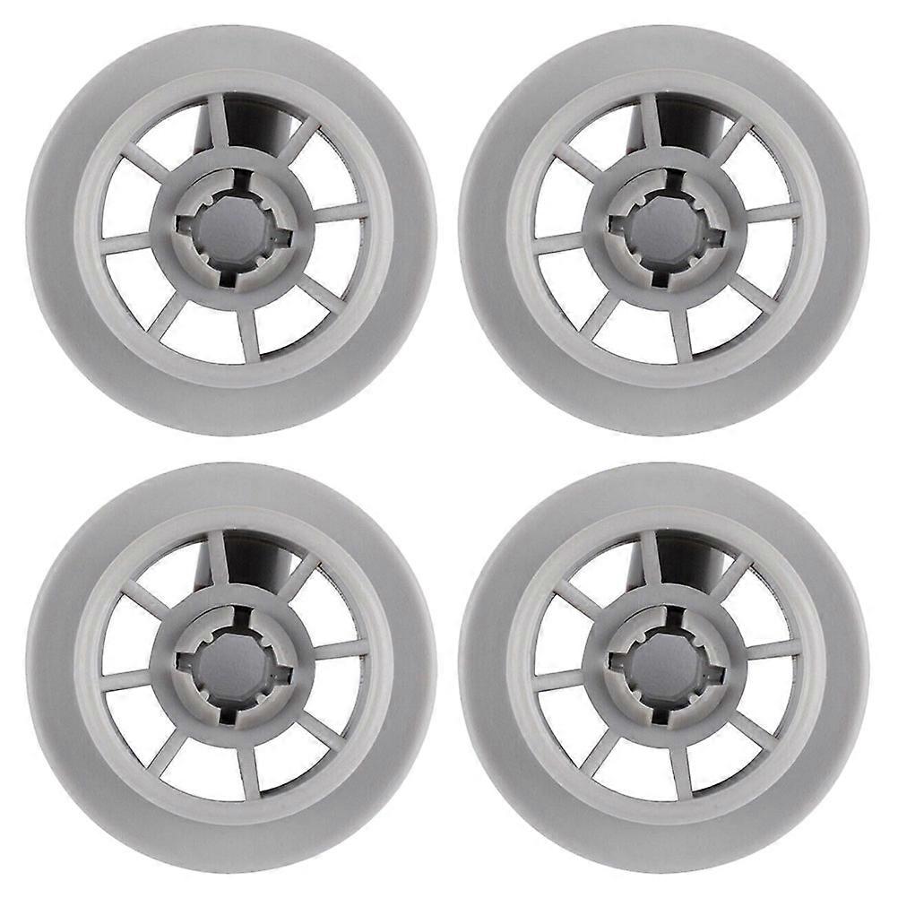Dishwasher Parts Wheels Lower Rack for Easy Loading 4Pcs Replacement