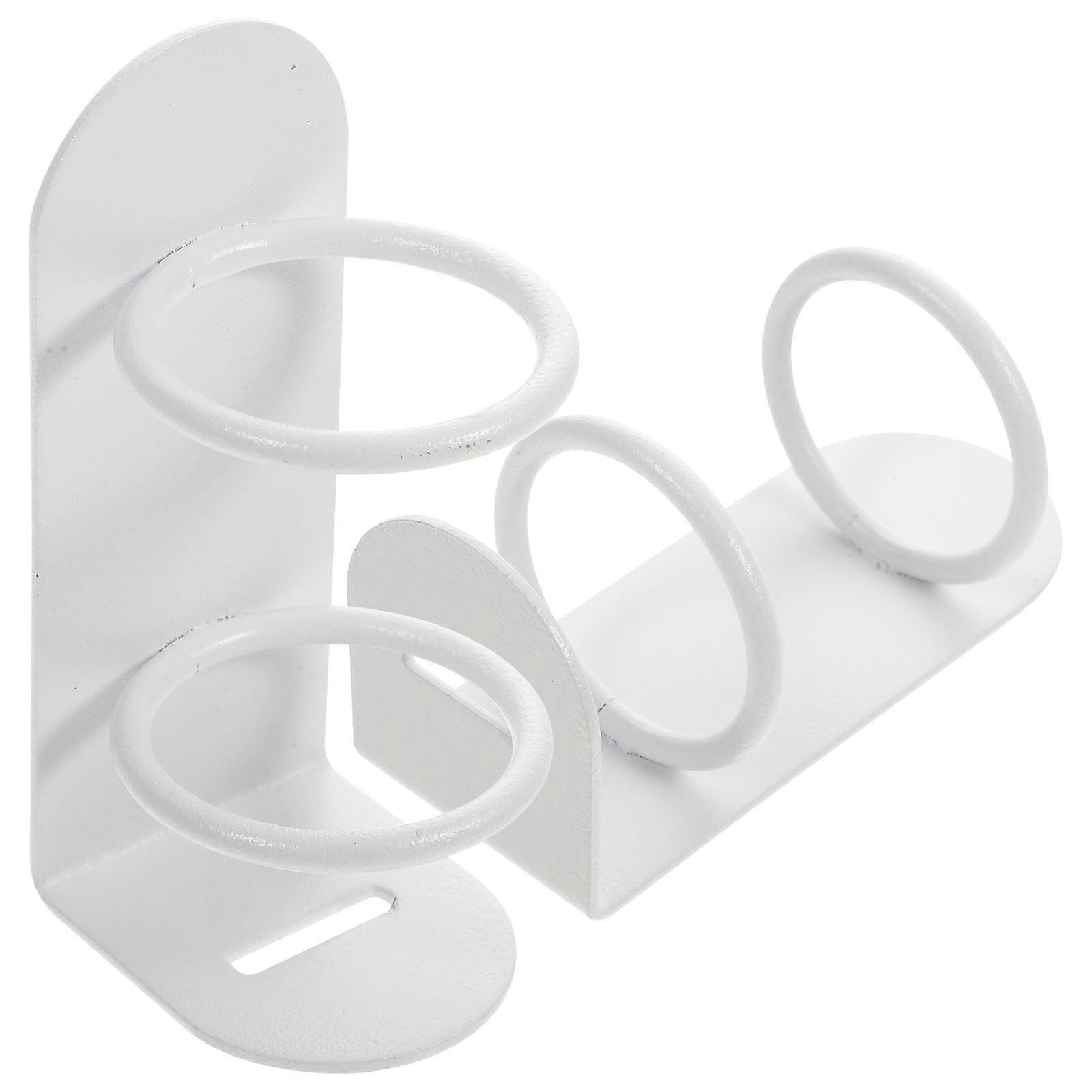 Wall Mounted Electric Toothbrush Holders for Bathroom Storage 6Pcs Iron Set