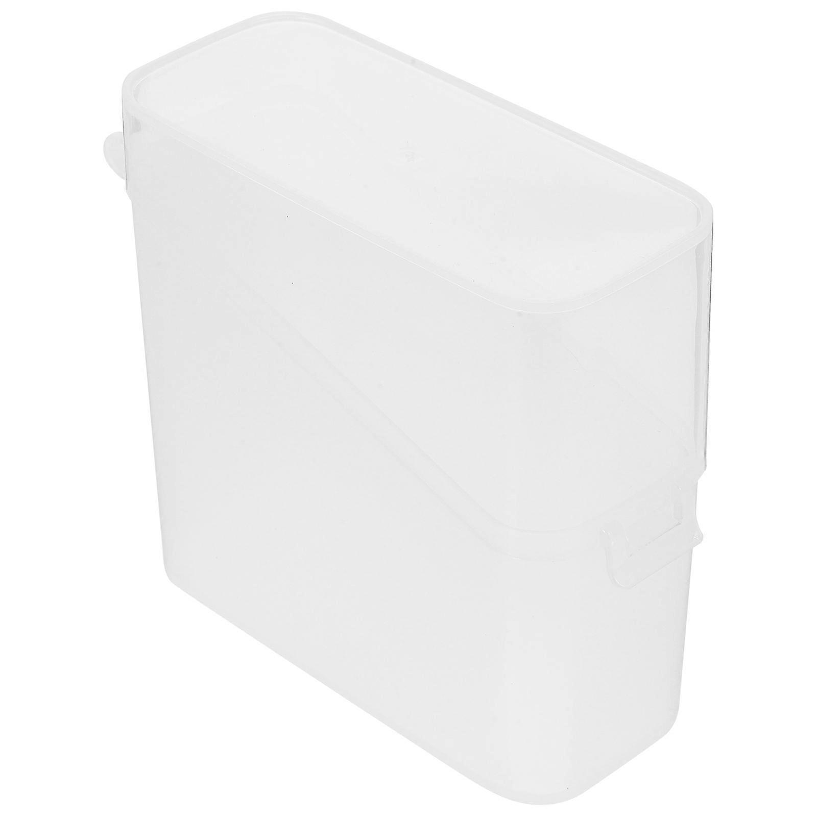 Household Cheese Boxes Japanese Style for Storage 5Pcs Transparent PP