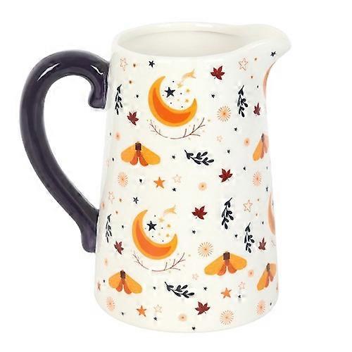 Something Different Autumn Magic Harvest Moon Ceramic Flower Jug
