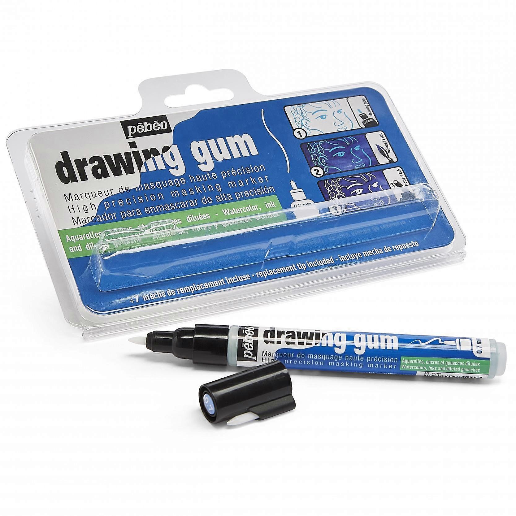 Pebeo Drawing Gum Masking Marker 0.7mm Nib