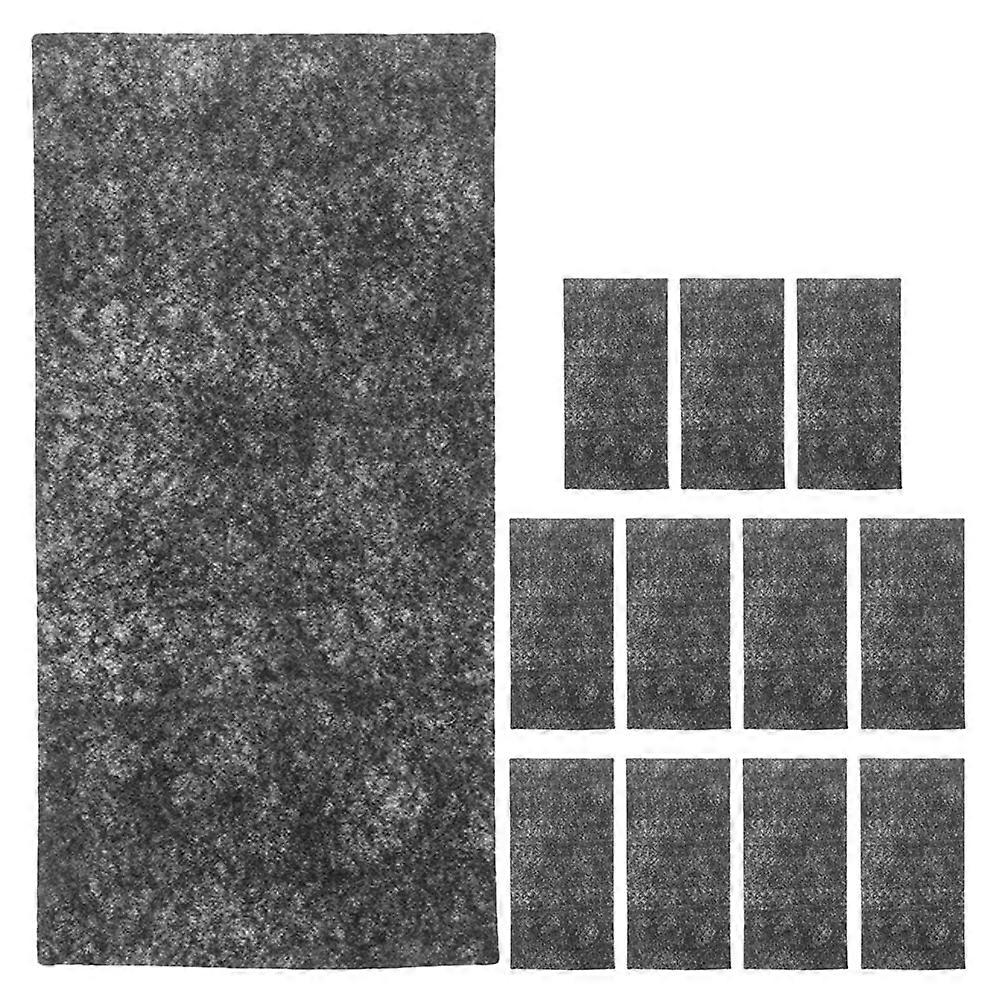Car Detailing 12Pcs Scratch Eraser Cloth for Paint Restoration and Repair Using Nano Technology Grey
