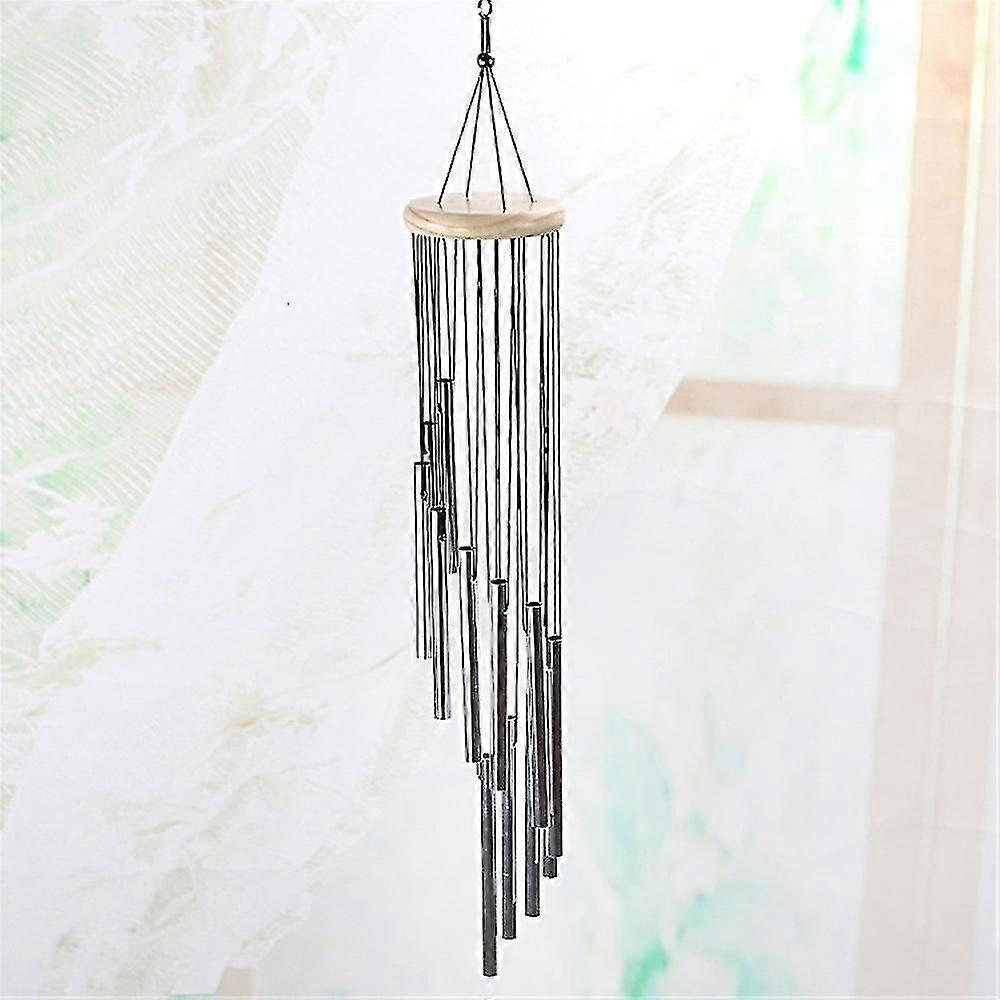 Wind Chimes With 12 Tubes Stepped With S Hook Decor