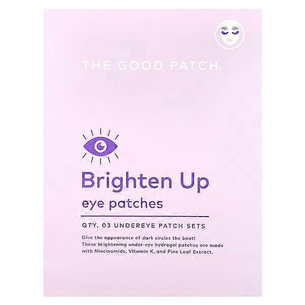 The Good Patch, Brighten Up Eye Patches , 3 Patch Sets