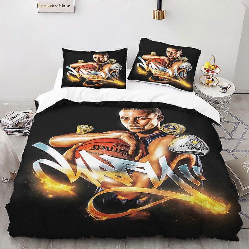 3D printed basketball star bedding set