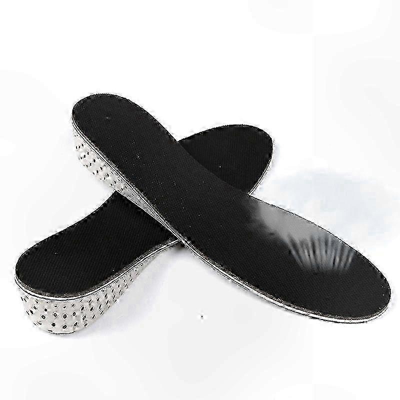 Height Increasing Insoles - 2cm, 3cm, 4cm Black Shoe Inserts for Height Boost