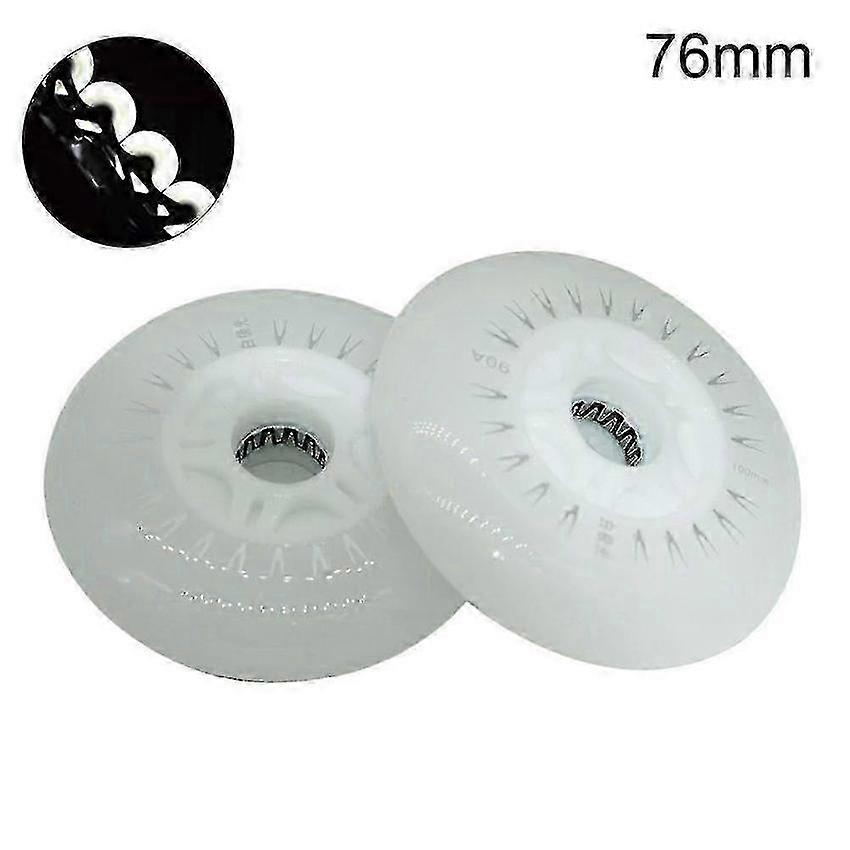 Inline Speed Skating Wheels 80mm 76mm 72mm 2pcs
