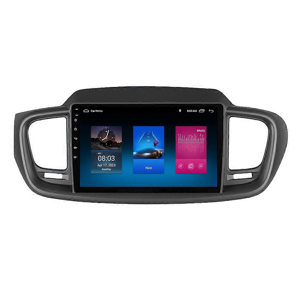 RoverOne Car Stereo Radio Bluetooth CarPlay Android Auto GPS Sat Nav Touch Screen for Kia Sorento 3 2014 - 2020
