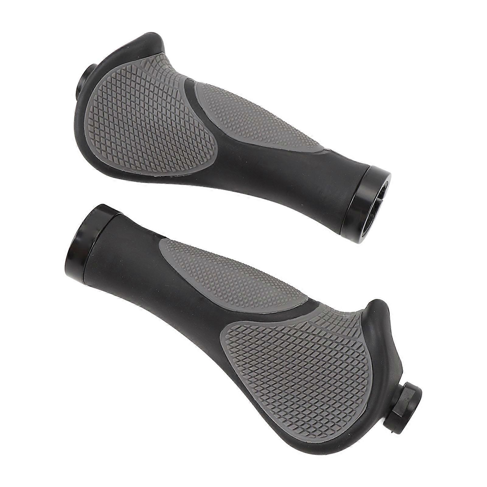 Handlebar Grip Anti Slip Rubber Ergonomic Cycling Handle Grip for 22.2mm Diameter Handlebars 