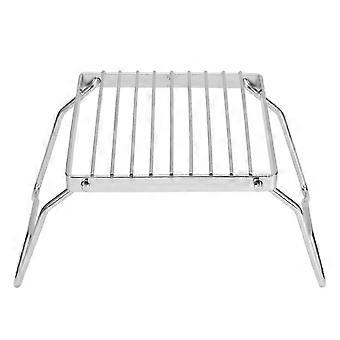 25-26 Folding Campfire Grill Heavy Duty Comapct for Backpacking Hiking Picnics Fishing 304 Stainless Steel Portable