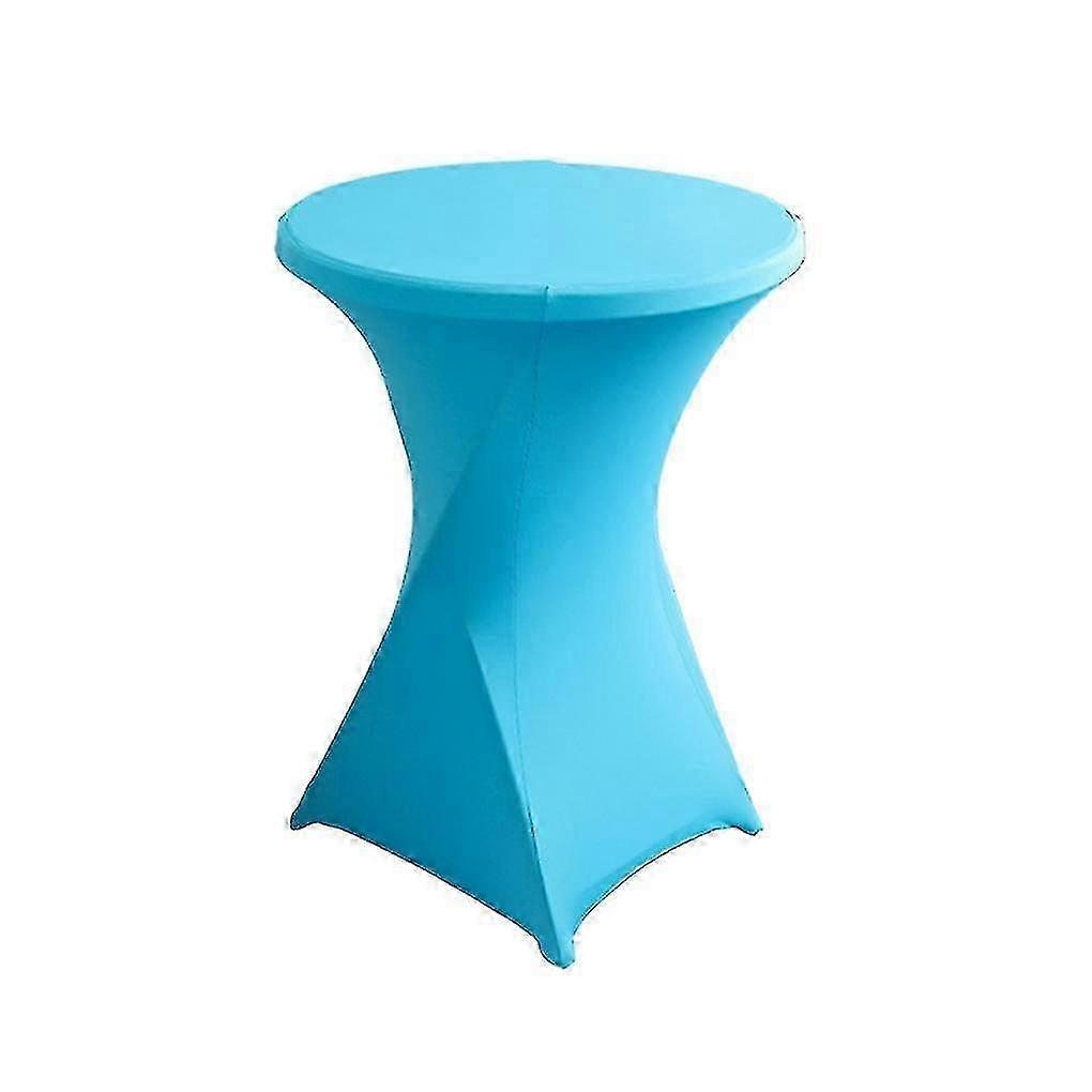 Polyester Round Elastic Tablecloth Wear-resistant And Dust-proof For