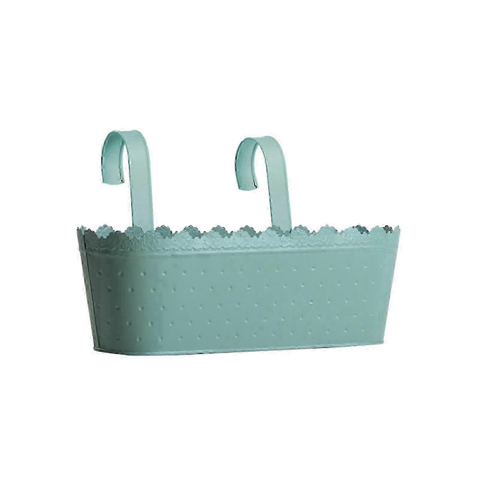 Durable Iron Flower Stand for Balcony Garden - Adjustable Height 17cm