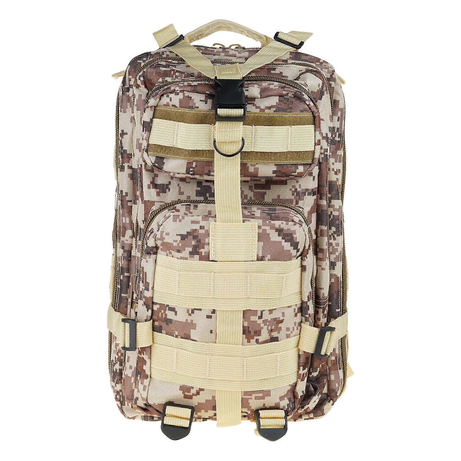 Sling Tool Bag for Fishing Hiking Hunting Camping Fishing Sling Tackle Storage Bag Lightweight Sling Fishing Backpack  Sand color