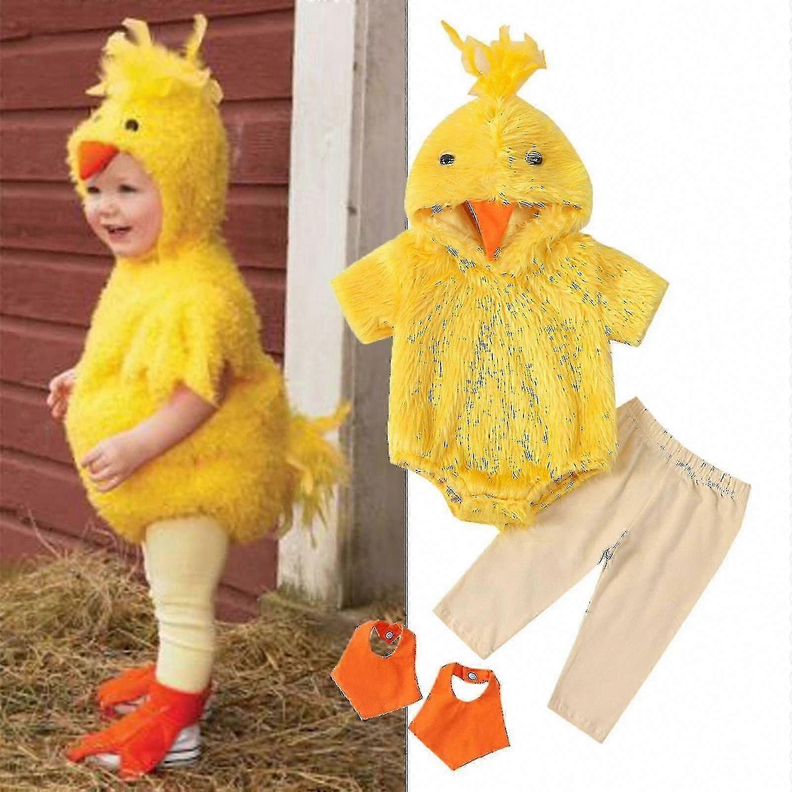 Costum de pui de carnaval pentru copii 2024