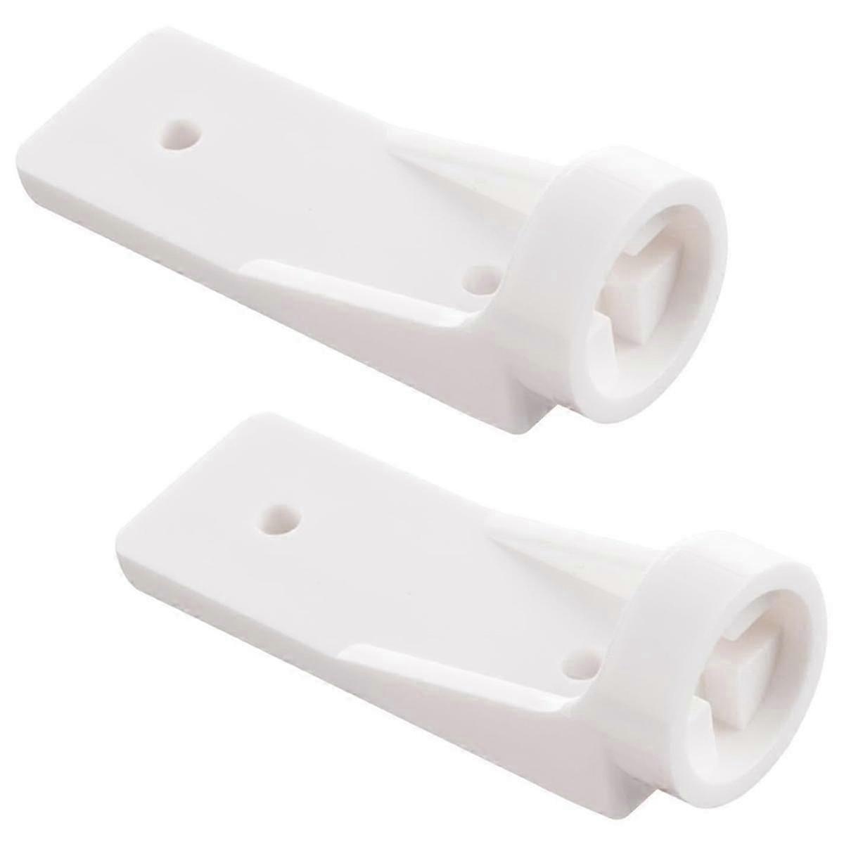 Replacement hinge plate compatible with Dometic freezer door, 2pcs 2002244008