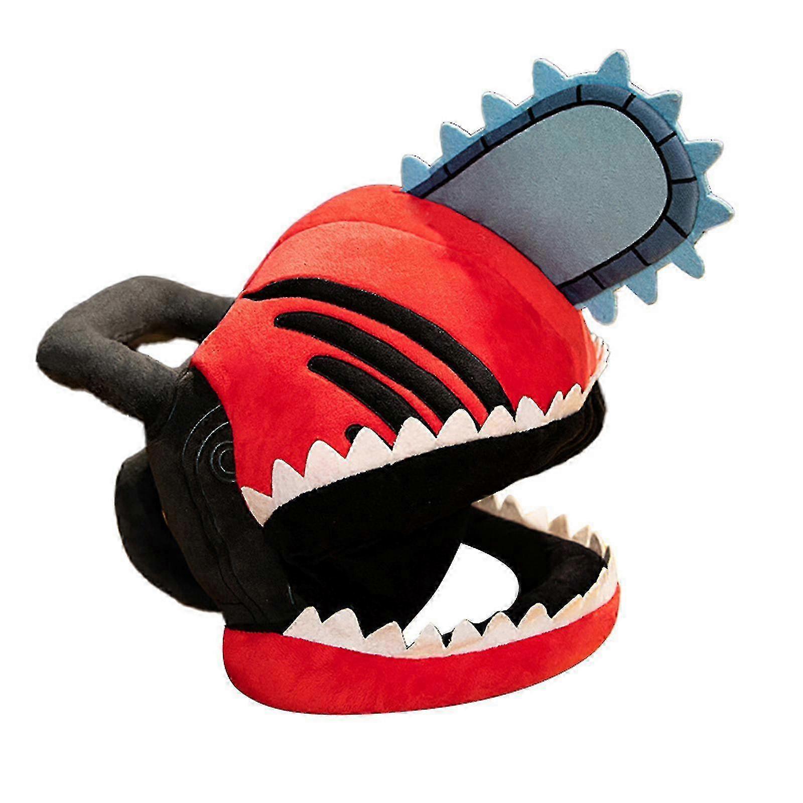 アニメチェーンソーマンハット面白いぬいぐるみヘッドギアソフトぬいぐるみマスクコスチュームハロウィンパーティーコスプレ小道具大人用