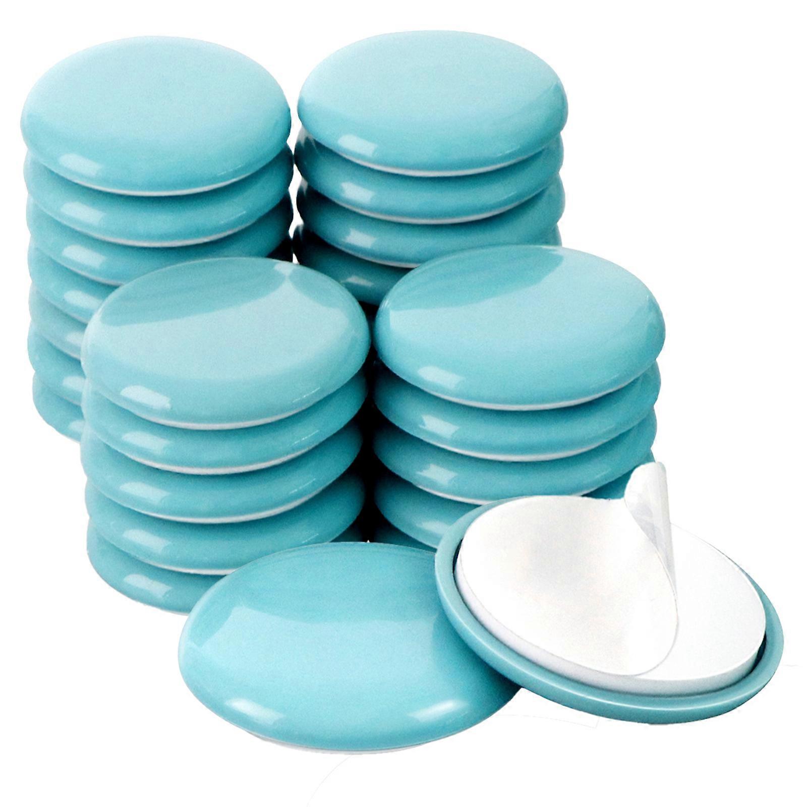 12Pieces Multipurpose Adhesive Sturdy Floor Protective Pad Convenient for Tables and Chairs in Any Room Casual Use  Sky blue