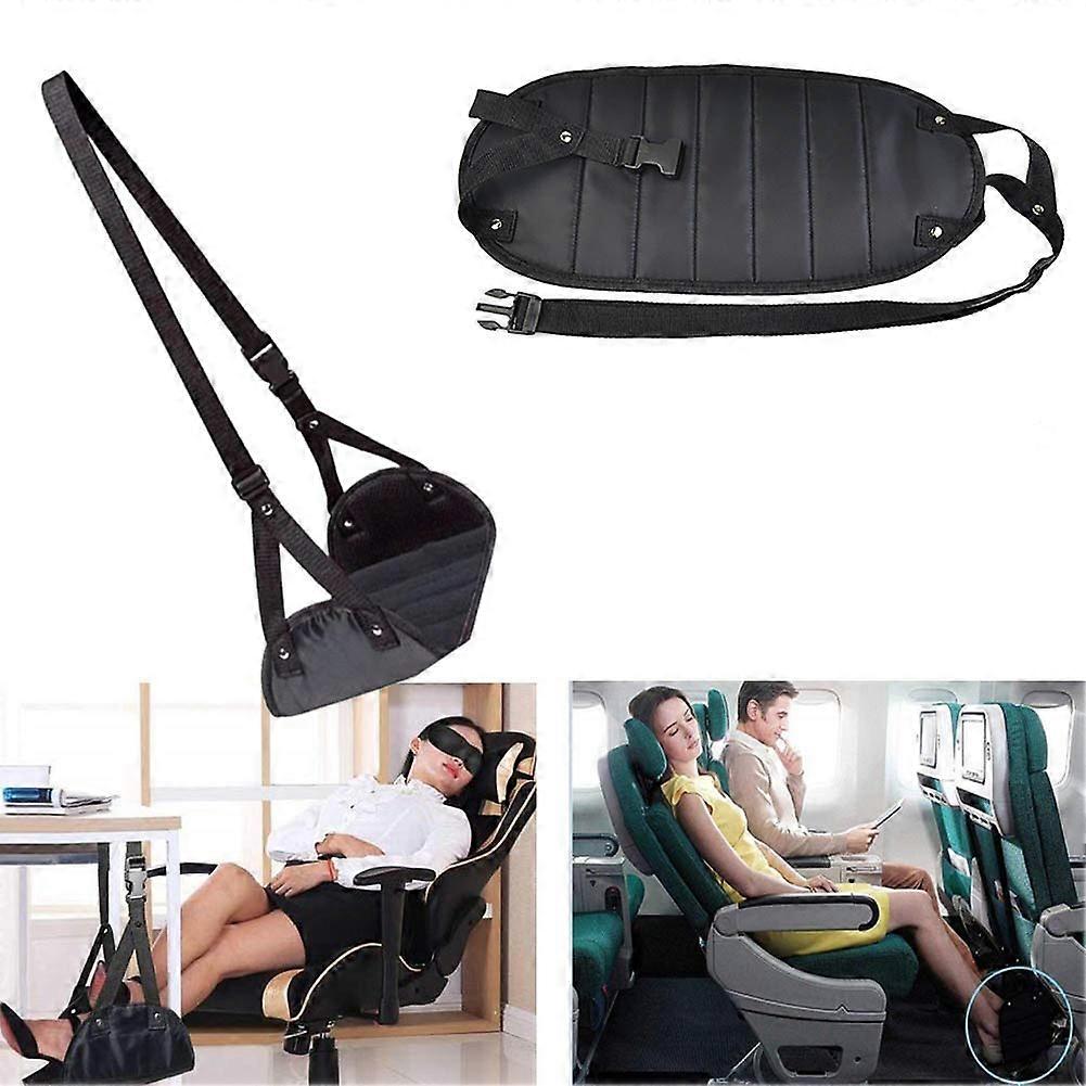 Travel Foot Rest Adjustable Mini Foot Rest Stand Portable Airplane Foot Rest Hammock