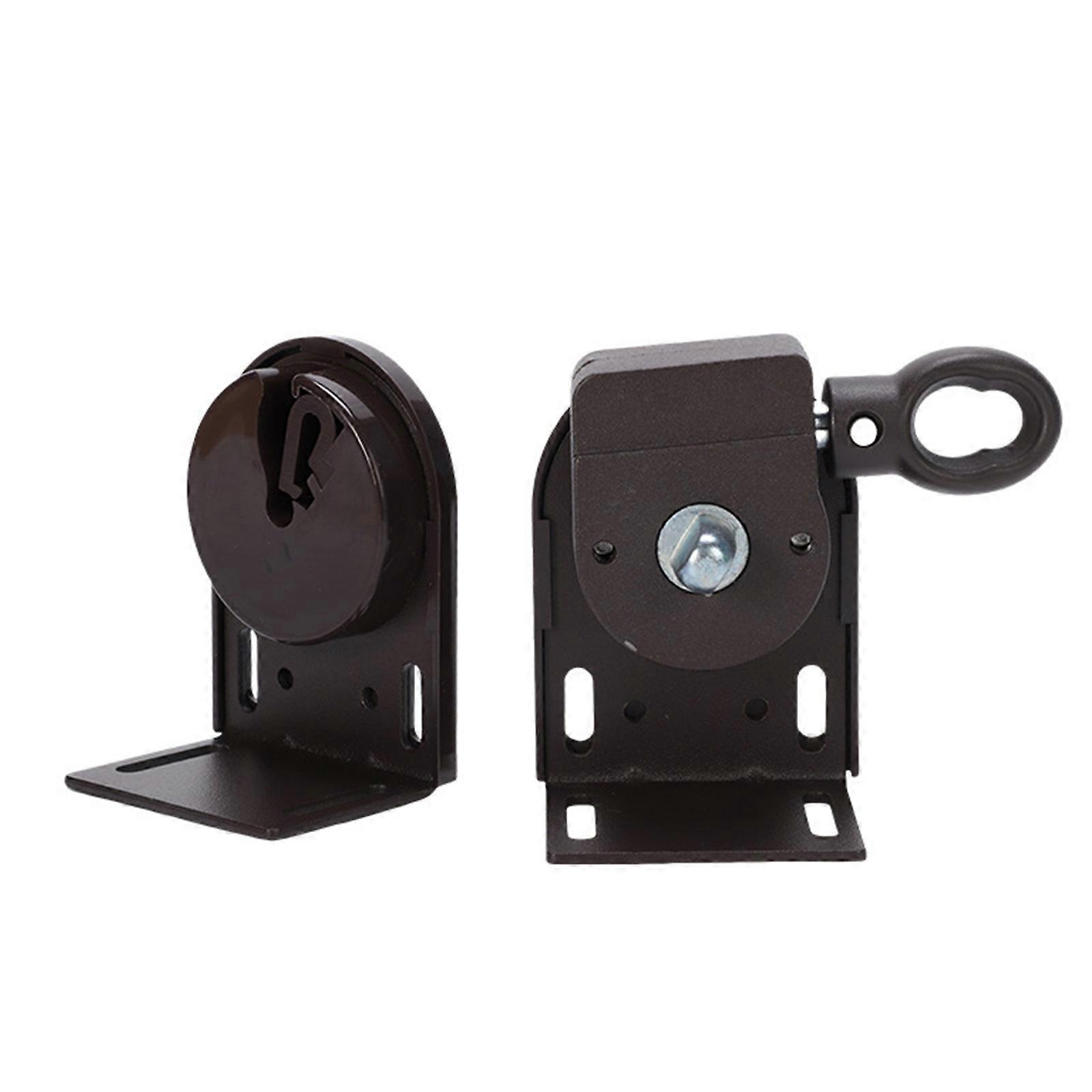 Universal Adjustable Manual Window Shade Roller Weatherproof Black Finish Tool Less Installation Outdoor Use Camping Use Multicolor